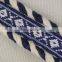 Special design jacquard ribbon trim with cotton rope
