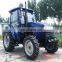 Excellent quality mini agricultural tractor with front loader and backhoe