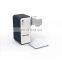 factory direct sale split type mini portable 20w fiber laser marking machine for metal barcode from Jinan