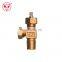 QF lpg gas cylinder brass valve for methyl bromide cylinder