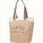 eco friendly custom logo printed natural waterproof jute tote bags market shopping bag