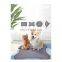 Easy to clean soft comfortable pet multifunctional anti slip pet pet dog floor mat