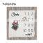 Monthly Cute Supplier Photography Props Baby Girl Milestone Blanket