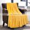 Wholesale 100% Polyester Lightweight Double Sided Flannel Fleece Blanket For Adult