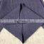 Solid color casual kids pullover hand knit sweater designs for girls