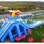Outdoor Portable Adult Water Park Equipment Giant Dragon Inflatable Slide Inflatable Water Park For Sale