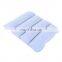 Fashion design foldable seat mat folding seat cushion bule four folded multifunction polystyrene cushion with zipper