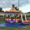 carousel cheap inflatable jumper bouncer jumping bouncy castle bounce house
