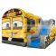School Bus Jumper Inflatable Bouncer Bouncy Jumping Castle Bounce House