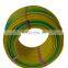 450 / 750V H07V-U Copper Conductor Green Yellow PVC Insulated Grounding Wire
