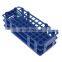 Scientific Plastic Test Tube Rack For  50 Tubes Holder Science Lab Stroge