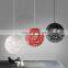 ball led suspend Lamp Lighting Colorful Cage Shade Hanging Lamp Vintage Pendant Light