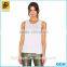 Young girls sexy fancy stylish white cutout tank tops