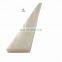 1 inch flat white plastic strips uhmwpe track pad pe 1000 wear strip