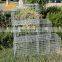 Оцинкованная сетка для габионов. Готовьте габионные плантерные стены для строительства самостоятельно