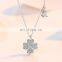 High quality S925 silver VCA lucky four-leaf clover necklace exquisite agate pendant female classic jewelry necklace