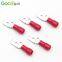 MDD1.25-250 male pre-insulated joint cold press terminal connector male insert terminal