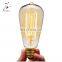 Tonghua Vintage Decorative High Quality Glass Shell Edison Filament Bulb ST64-19AK E27 E26 Lamp Holder Hanging Light Bulb