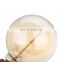 Gold Glass Shell Vintage Edison Bulb G125 E27 40w 60w Globe Light Bulb 220V