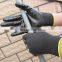 13Gauge Seamless Knit Polyester Smooth Slippery Nitrile Coating Gloves With Solid Grip For Automotive Stacking Oily Panels