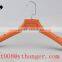 Clothes Hanger Printed Logo Color Velvet Hangers Plastic Clothes Hangers