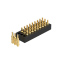 Dnenlink 1.27mm pitch Three Row H2.0mm Straight SMT Male Pogo Pin Connector for PCB