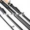 2.1m 2.4m 2.7m Carbon super light and super hard luya pole Cork fishing rod with straight handle