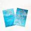 Face Cosmetic Plastic Packing Facial Mask Packaging Aluminum Foil Bag Facial Mask Bag