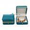 Custom high quality luxury design PU leather travel jewelry box PU gift box bracelet box