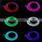Newest 6 in 1 RGB LED Atmosphere Car Light Interior Ambient Light Fiber Optic Strips Light by Ap Control 8M Fiber Optic Bandp