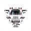 high guality car bumpers Body Kits for Toyota Prado old style modified new style body kit front bumper