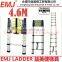 4.6m Single Telescopic ladder