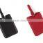 colorful rectangle genuine leather airplane luggage tags travel luggage accessories