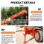 small lifting agriculture packing wheeled crane 4 ton portable outrigger mobile crane hydraulic