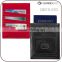 New design whloesale RFID blocking leather passport holder sleeve with card holder ID window