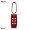 Super September High Quality Insulation Nylon Hasp Lock Safety Lockout With Logo