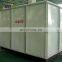 Low price insulation horizontal clear plastic frp fiberglass water tank