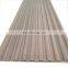 Bamboo wood PVC waving wall board grating board
