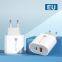 Travel Mobile Phone Charger 3.0 Wall Charger EU US Plug Fast QC 3.0 Usb Wall Charger Adapter for iphone