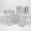 Creative Modern Handmade Modern Home Wedding Decoration Tabletop Flower Big Clear Mosaic Style Glass Crystal Vase