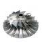 China supplier steel investment casting water turbine impeller