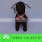 decorative handwoven garden rattan dog