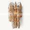 Chiara Round Chandelier Copper Hand Blown Clear Smoke Amber Glass Modern Chandelier Retro Pendant Lighting