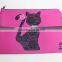 Large Nice Two Pockets Neoprene Pencil Case
