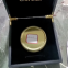 Caixa de Personaliza??o de Medalhas com Materiais de Madeira e Metal e Superfície de Couro ou Gravada