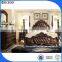 foshan bedroom furniture set/baroque style baige bedroom