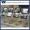 Floor stand LED illuminated acrylic menu holder crystal light box