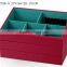 W1275R-5 Wholesale Alibaba Slope Style Cosmetic Storage Box Stackable Wooden Jewelry Display