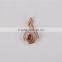 High quality phoenix bird ladies necklace 18k rose gold pendan necklace