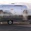 SLUNG SL-6S mobile food trucks Catering Trailer Stainless steel food truck Mechanical brake configuration